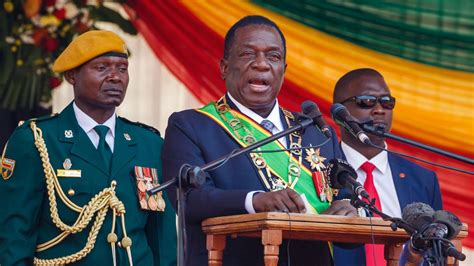 Emmerson Mnangagwa Officiellement Investi Président Du Zimbabwe Rtbf