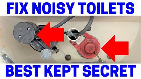Toilet Makes Noise Easy Fix Youtube