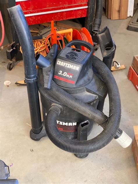 Lot 19 Craftsman 3 Hp Wet Dry Vac SLOCAL Estate Auctions Network