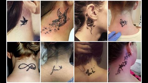 Female Neck Tattoos Names Best Design Idea