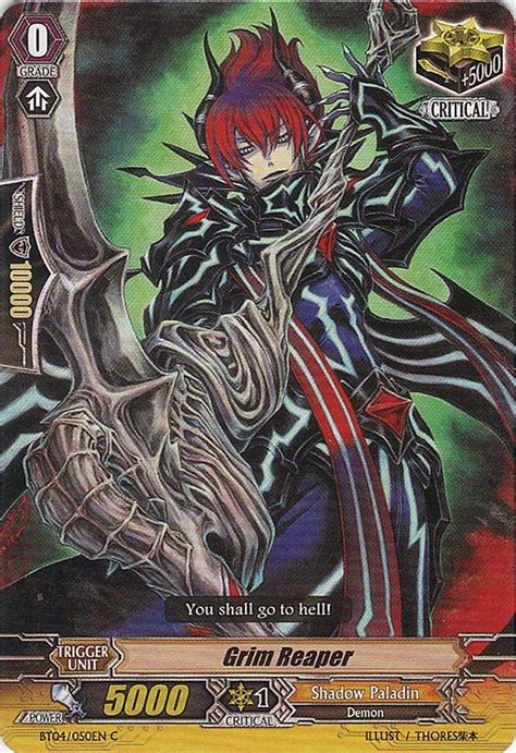 Grim Reaper Cardfight Vanguard Wiki Fandom