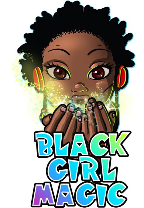 Download Meet The Squad Black Girl Magic Cartoon Transparent Png
