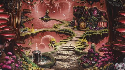 Fantasy Land Art Wallpaper For Desktop 1920x1080 Full Hd