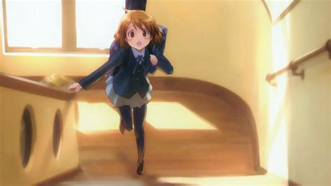 Pretty Yui Hirasawa Sweet Staircase Nice Stair Anime Yui Anime