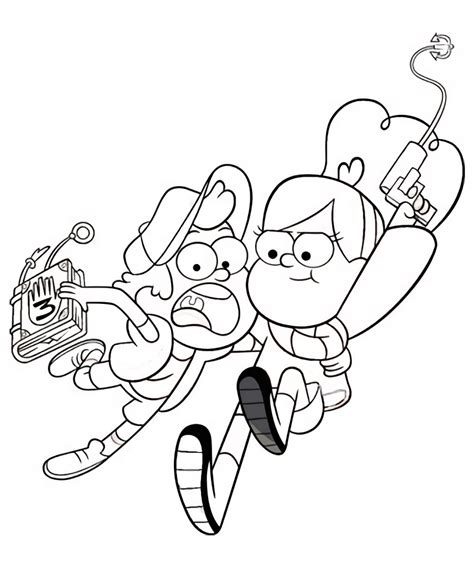 You can use our amazing online tool to color and edit the following gravity falls coloring pages. Gravity Falls coloring pages to download and print for free