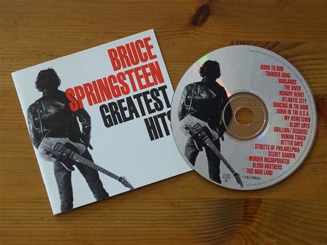 Bruce Springsteen Greatest Hits Cd The Boss E Street Band Etsy