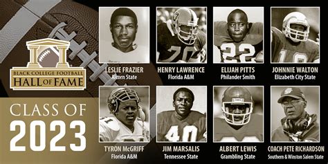 Black College Football Hall Of Fame Announces 2023 Inductees