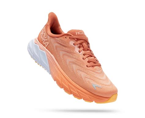 Hoka Arahi 6 Running Shoes Salmon Pink Women Online Find It At