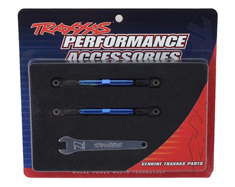Traxxas Aluminum Mm Camber Link Turnbuckle Blue Tra X