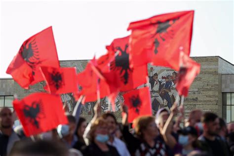 Thousands Of People Protest In Tirana Against The Socialist Government