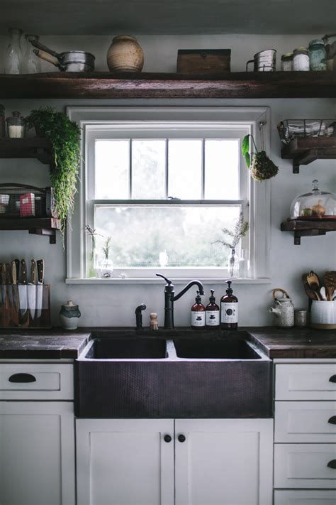 Therefore, your rustic kitchen sink always needs to be spacious and convenient to fit in all your utensils and deep enough. Before and After: A Modern Rustic Kitchen Makeover | Home ...