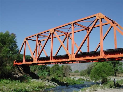 Bridge Of The Week Mexicos Bridges Puente Rojo Del Ferrocarril 1