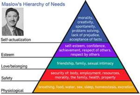 Maslows Hierarchy Of Needs Hubpages