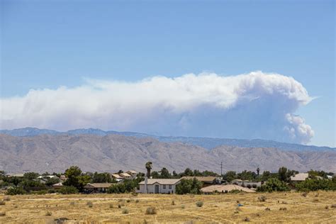Enormous Smoke Plume From Apple Fire Visible From The