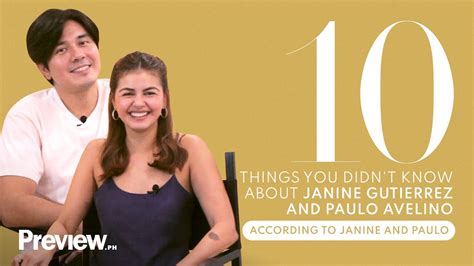 10 things you didn t know about janine gutierrez and paulo avelino preview 10 preview youtube