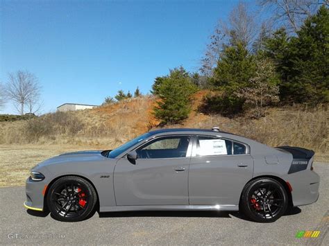 It's powered by a 6.1 hemi v8 and has a stunning interior. 2018 Destroyer Gray Dodge Charger Daytona 392 #125228831 Photo #36 | GTCarLot.com - Car Color ...