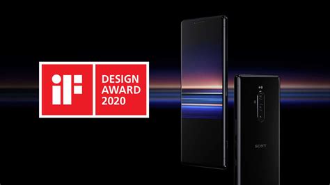 Xperia 1 ได้รางวัล If Design Award 2020 Sony ได้รวม 13 รางวัล Se Update