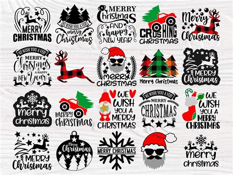 Merry Christmas Svg Bundle Kids Svg Funny Shirts By Tonisartstudio