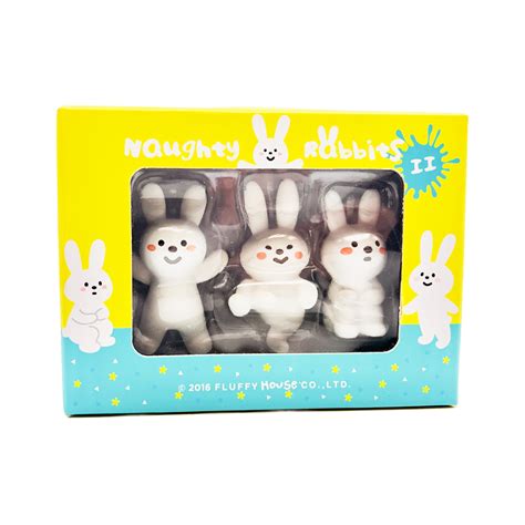 Naughty Rabbit Ii Set By Fluffy House The Toy Chronicle