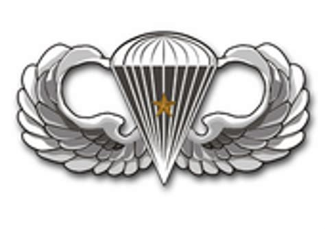 Mini Master Airborne Parachutist Jump Wing Badge 1x1 Meachs