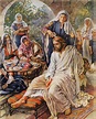 Mary of Bethany Anoints Jesus T Catholic Picture Print - Etsy