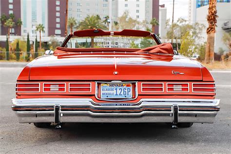 1975 Chevrolet Caprice Rear Bumper Lowrider