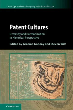 Pdf Patent Cultures By Graeme Gooday Ebook Perlego