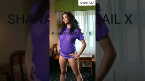 Shanaya Abigail Hot Photoshoot YouTube