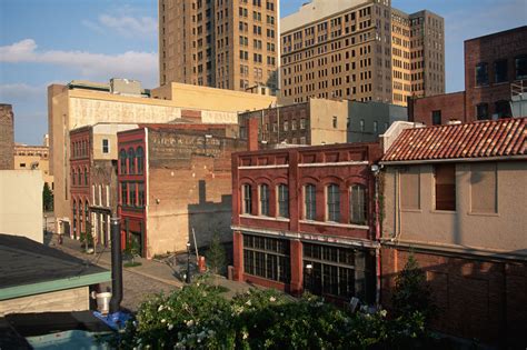 Historic District In Downtown Birmingham Alabama