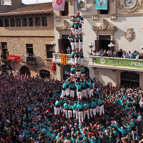 The Catalan Festival Of Barcelona Human Towers And Other Traditions