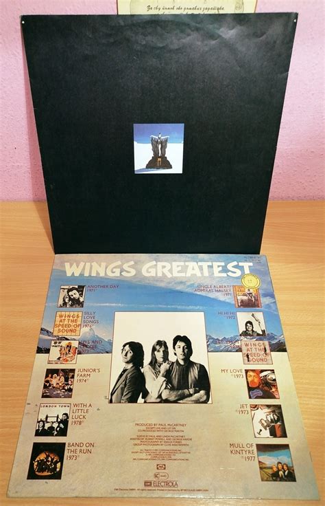 Lp Wings Greatest Hits 1978 Germany Odlična 71582869