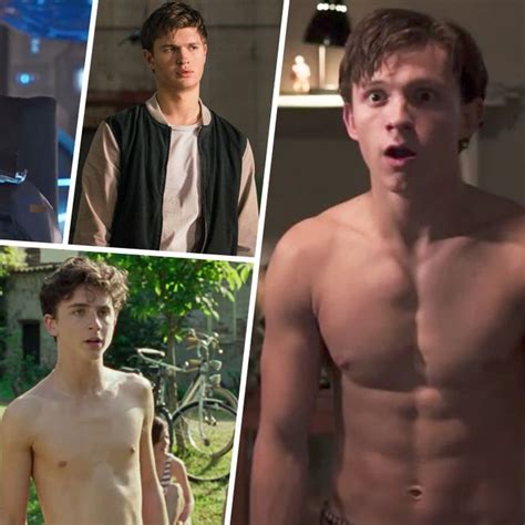 Tom Holland Ansel Elgort And The New Skinny Movie Stars