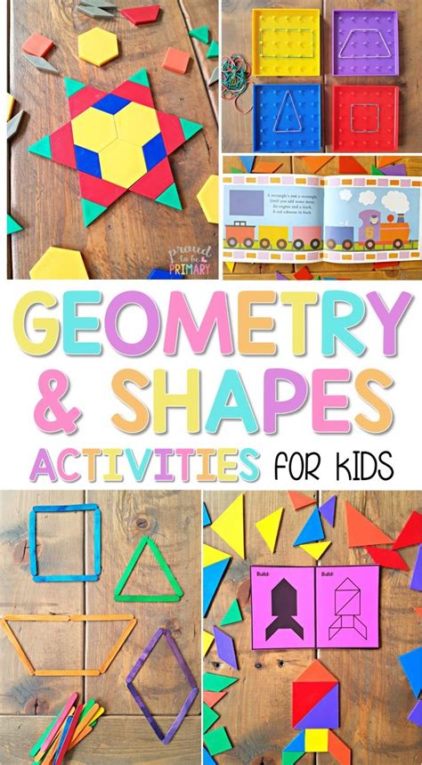 They include exercises on tracing, drawing, naming and identifying 2d shapes, recognizing the difference between 2d and 3d shapes, and comparing shapes to real life objects. Geometry and Shapes for Kids: Activities that Captivate ...