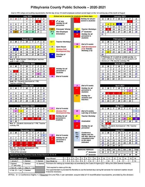 Academic Calendar 2020 To 2021 Free Letter Templates Riset
