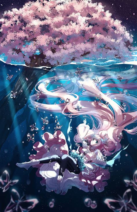 Commission Underwater Spring By Rosuuri On Deviantart