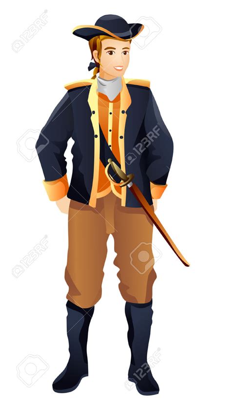 Colonial Man Clipart Clipground