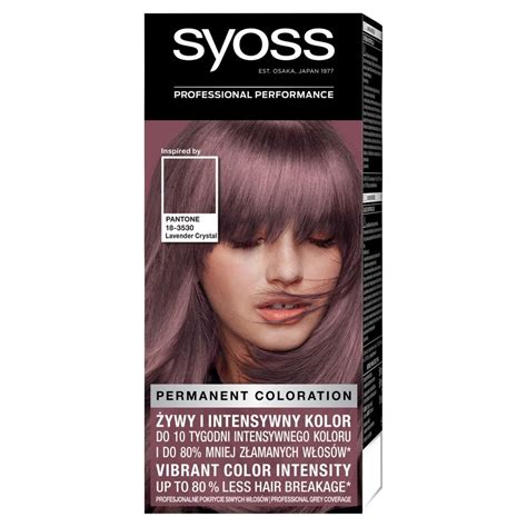 Syoss Permanent Coloration Pantone Farba Do Włosów Trwale Koloryzująca