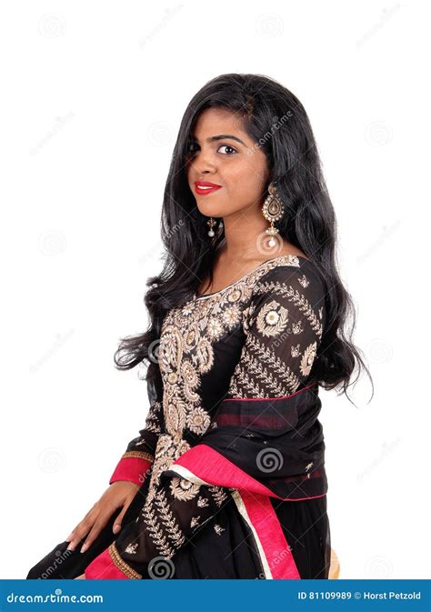 Beautiful East Indian Woman Stock Image Image Of Adorable Length