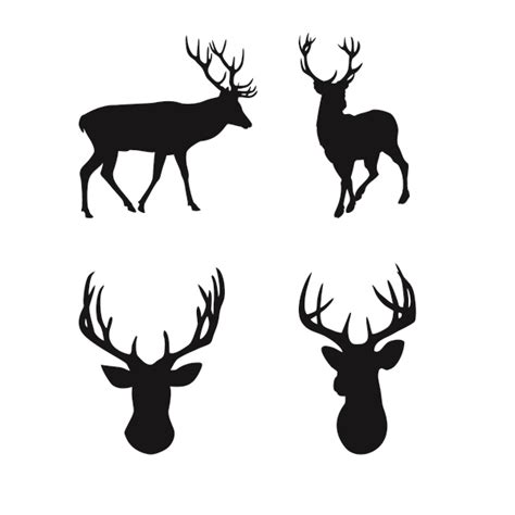 Download Reindeer Silhouette Cuttable Design