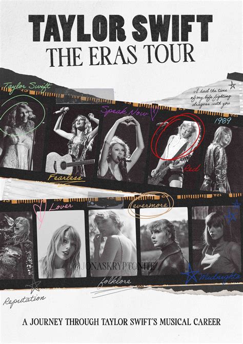 My Own Version Of The Eras Tour Poster New Poster Poster Wall Poster