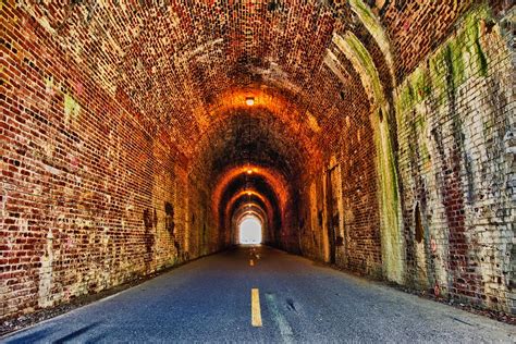 The Dalecarlia Tunnel Capital Crescent Trail Bethesda Mar Flickr