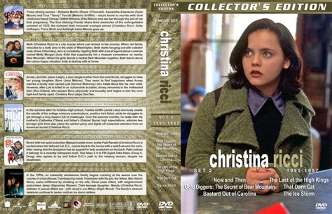 Christina Ricci Film Collection Set 2 Dvd Covers 1995 1997 R1 Custom