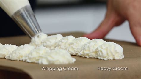 Heavy whipping cream, eggs, flour, sugar, kiwi fruit. What's the Difference Between Heavy Cream and Whipping ...