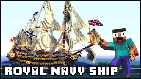 Minecraft Royal Navy Ship Youtube