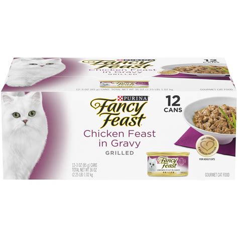 Some wet cat food comes in cans, but you can also purchase refrigerated cat food. Fancy Feast FNCY FST GRLD CHKN B36OZ NDL | Shop Your Way ...