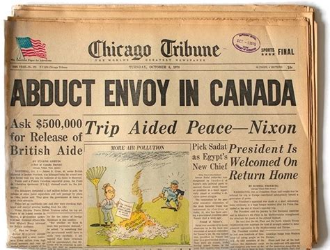 A History Of The Chicago Tribune Historic Newspapers