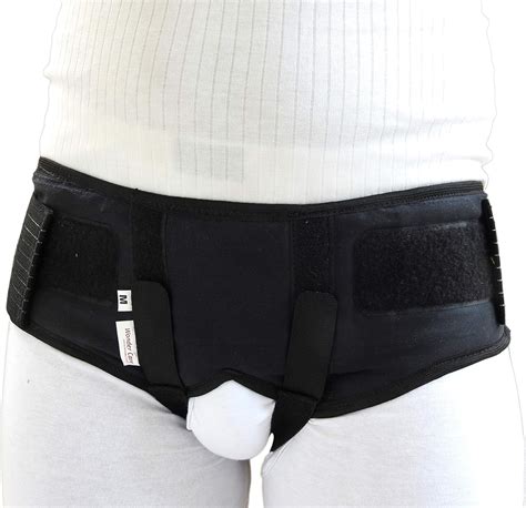 Wonder Care Black Inguinal Hernia Support Truss For Double Inguinal