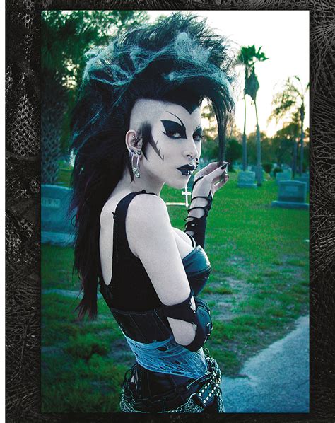 Razorcandi Gothic Punk Deathrock Tattoo Pinup Icon Zinetastic