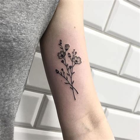 Simple Flower Tattoos With Words Just As Much Fun Log Book Diaporama