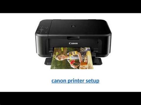 The most common way to connect a printer to your pc is through a usb cable,ethernet network. canon printer setup - YouTube